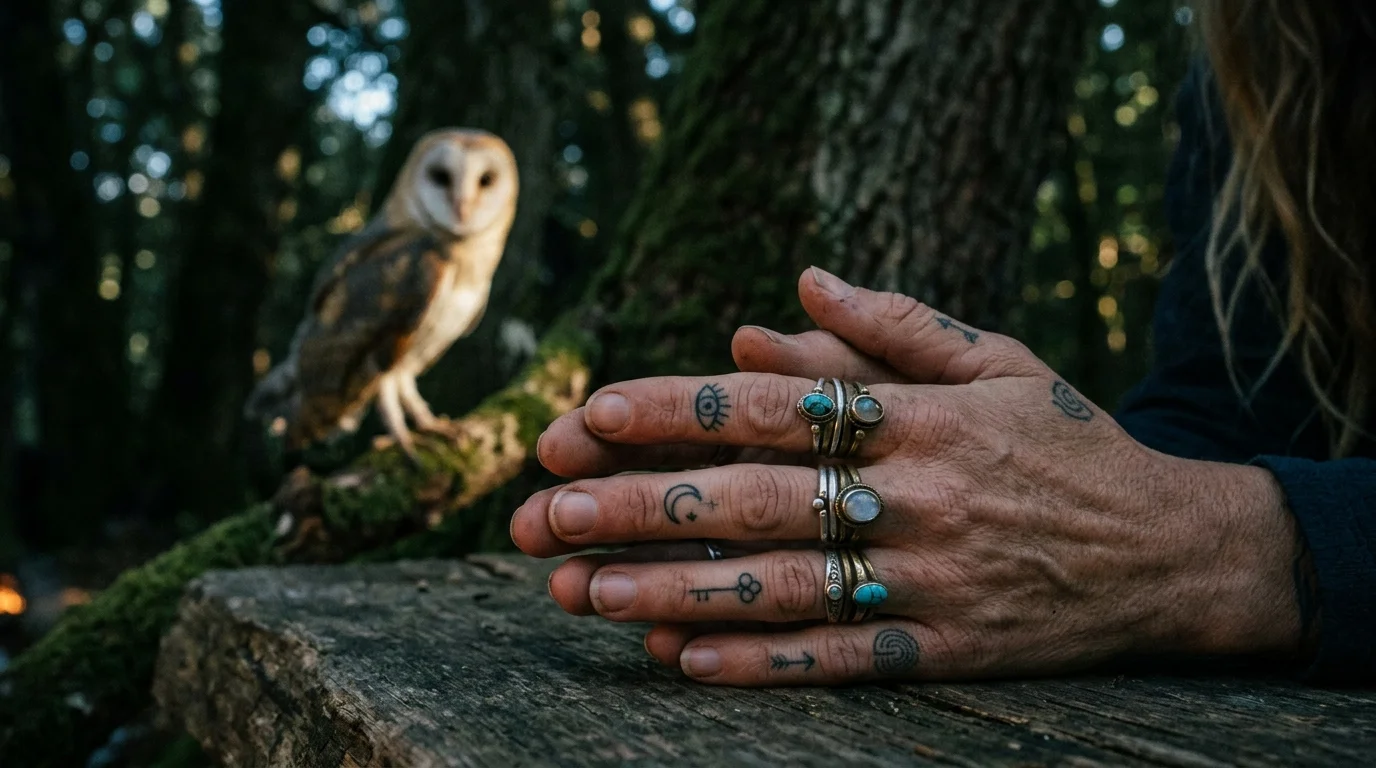 Biblical Background spiritual deep meaning meaningful symbol finger tattoos