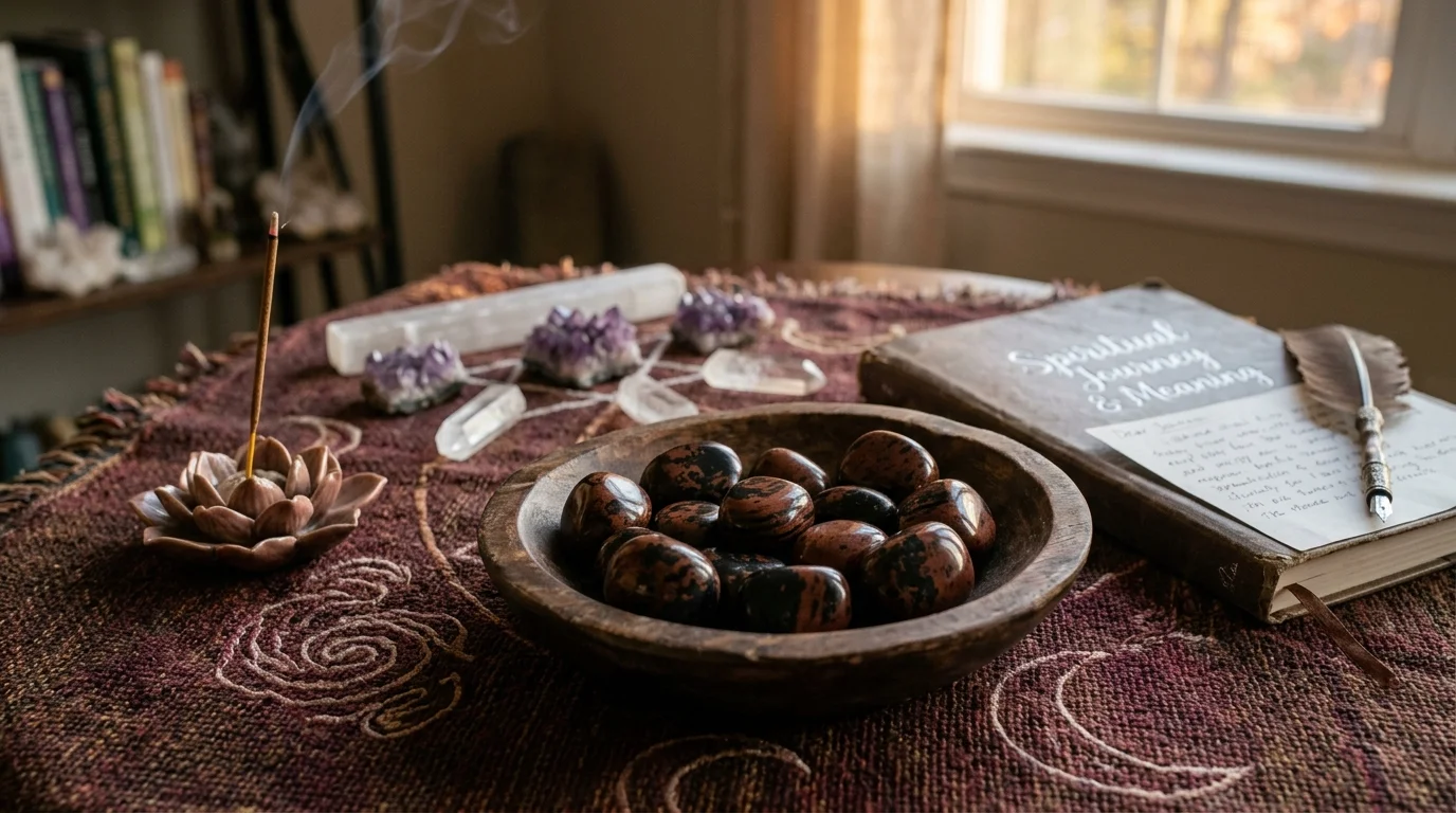Mahogany Obsidian Spiritual Meaning in the bible