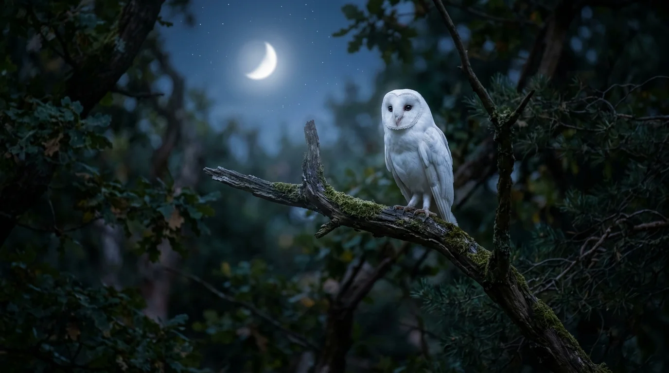Seeing a White Owl at Night Spiritual Meaning in the Bible