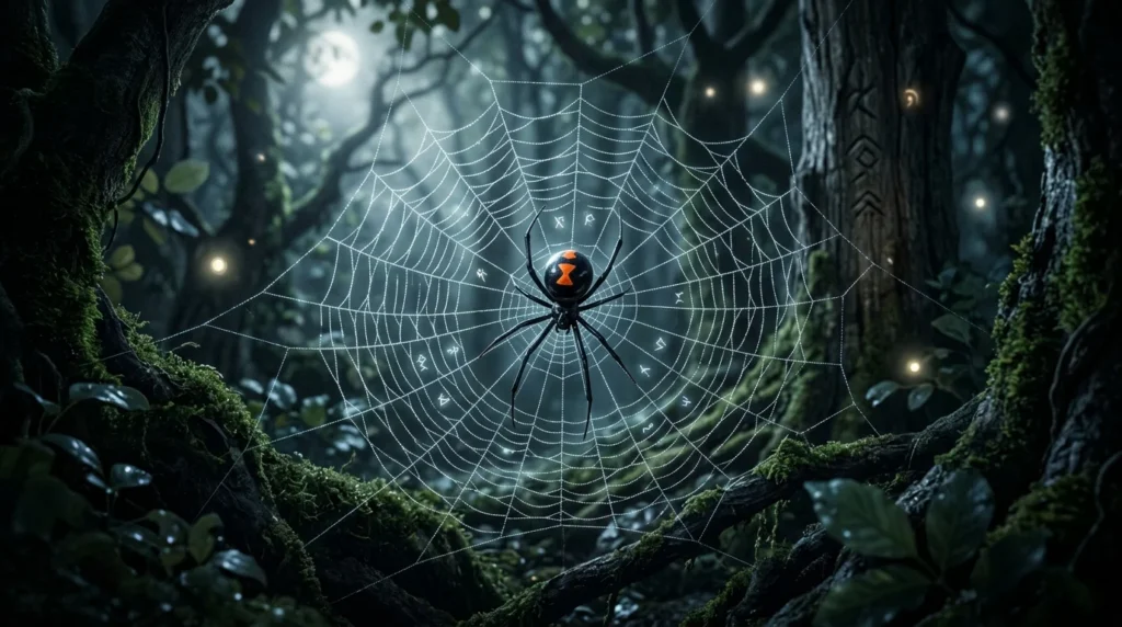 black widow spiritual meaning