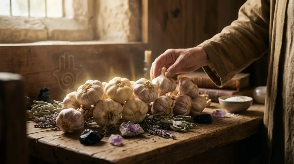garlic spiritual meaning