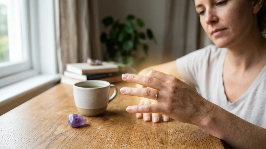 right ring finger itching spiritual meaning
