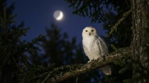 seeing a white owl at night spiritual meaning