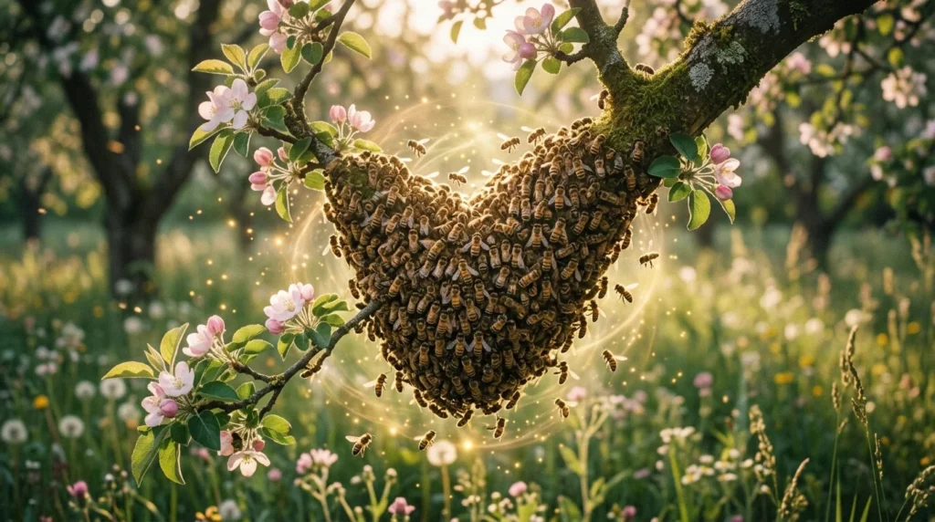 swarm of bees spiritual meaning