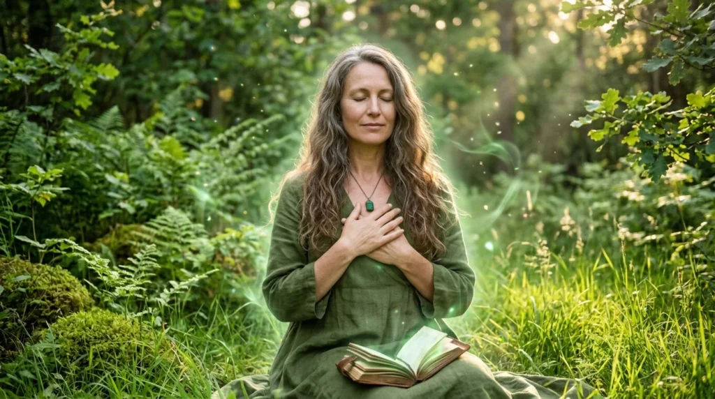 the color green spiritual meaning