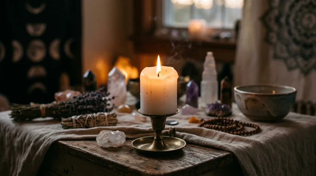 white candle spiritual meaning