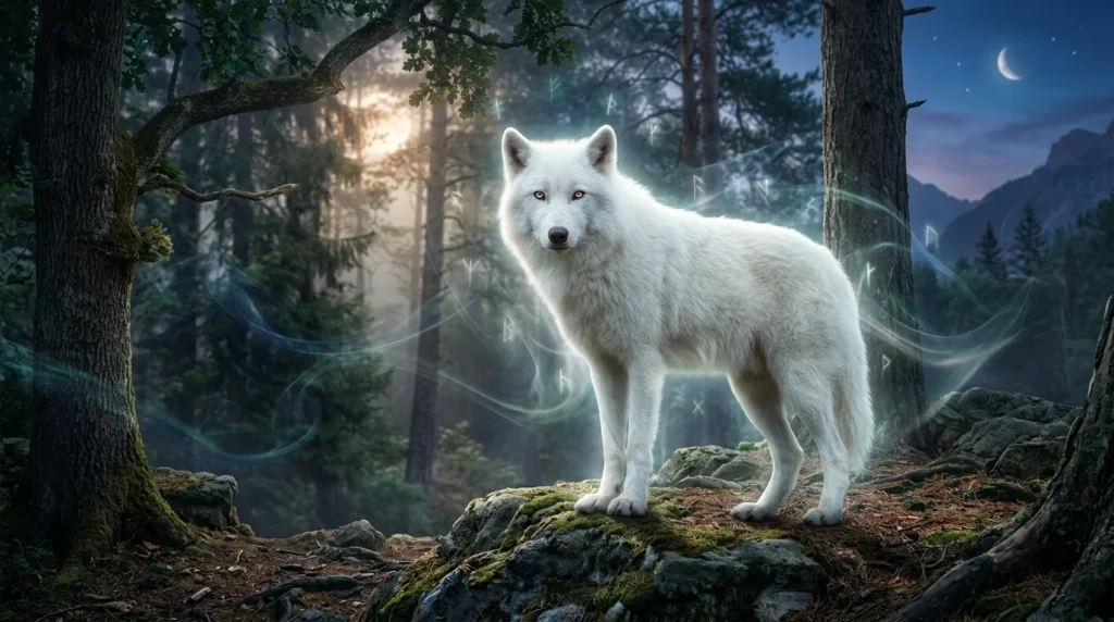 white wolf spiritual meaning